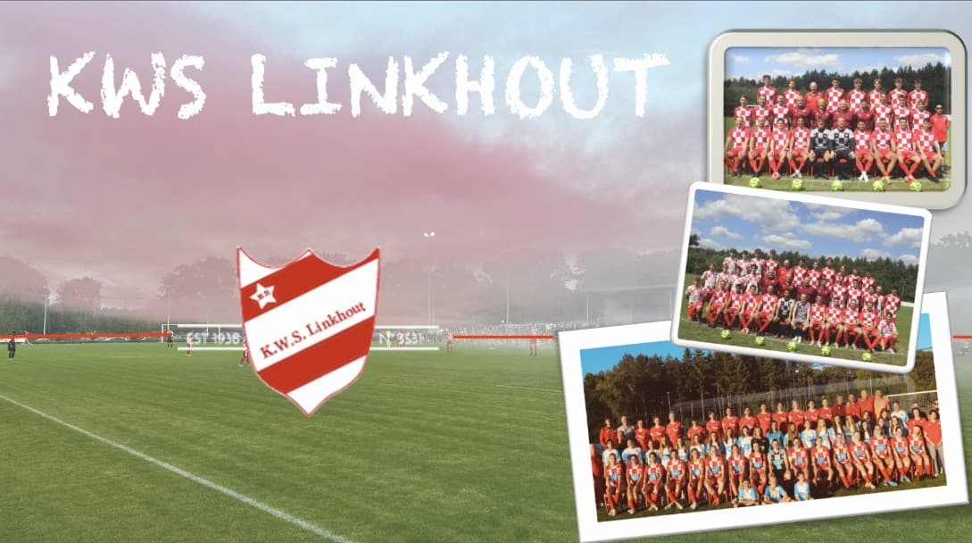 De ploegen van KWS Linkhout samen op het veld